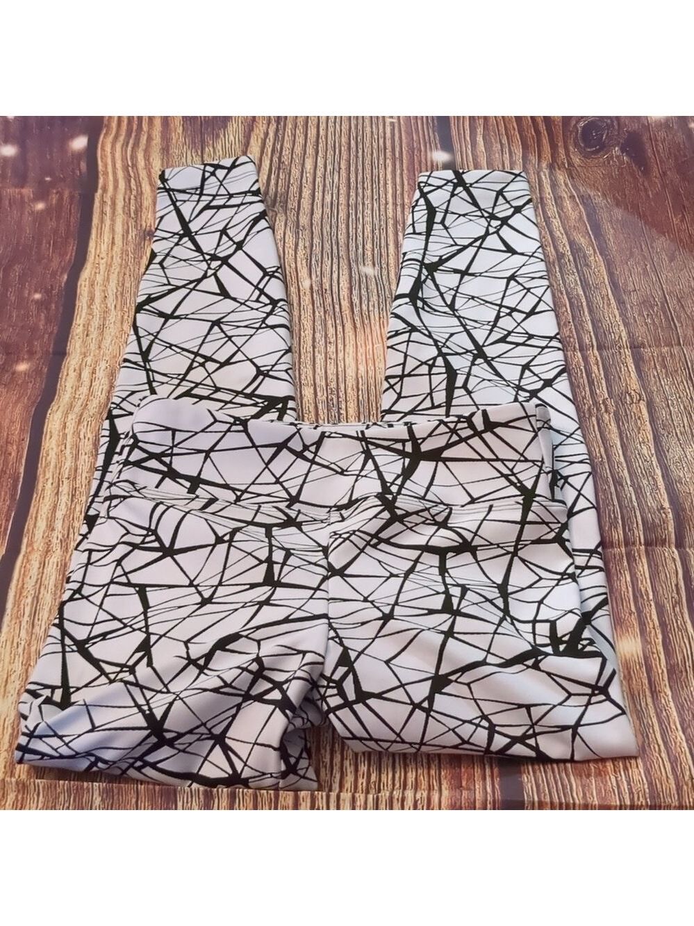 Koral black white leggings size XS